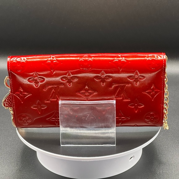 🚫SOLD🚫❤️Authenticated Louis Vuitton Vernis Porte Feuille Sarah Long Wallet ❤️ - Picture 3 of 16